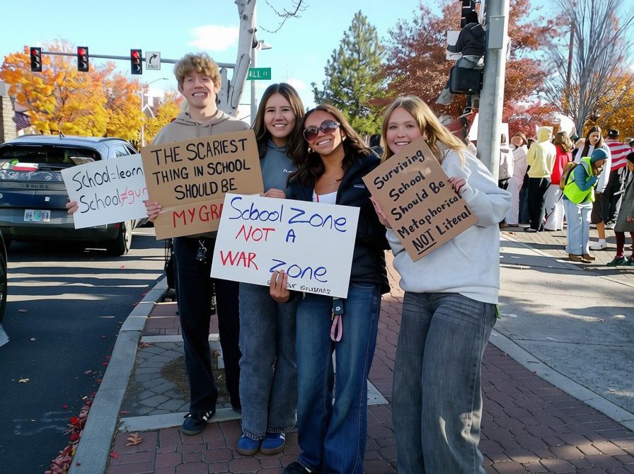 Local Students Stage Mass Walkout Against Gun Violence - The Source ...