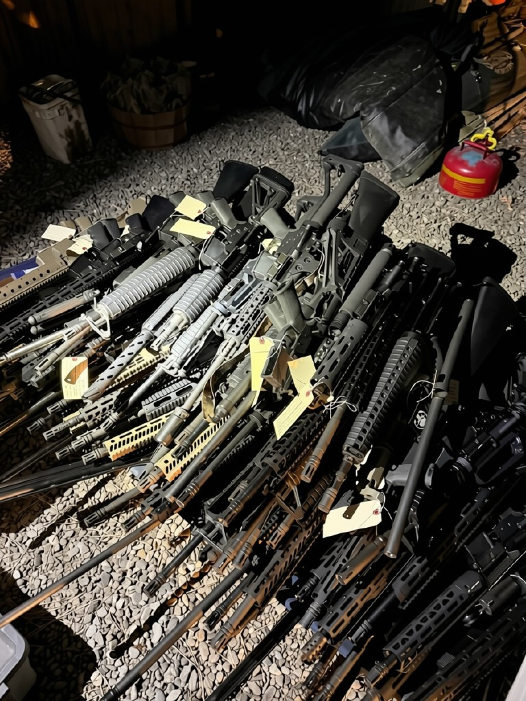Local Law Enforcement Confiscates 69 Guns While Executing Search Warrant  